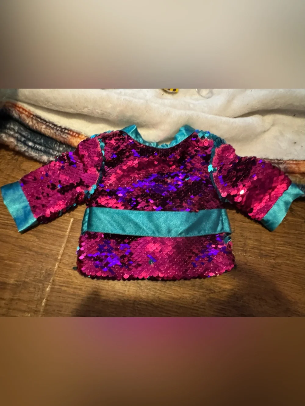 American Girl sequined jacket